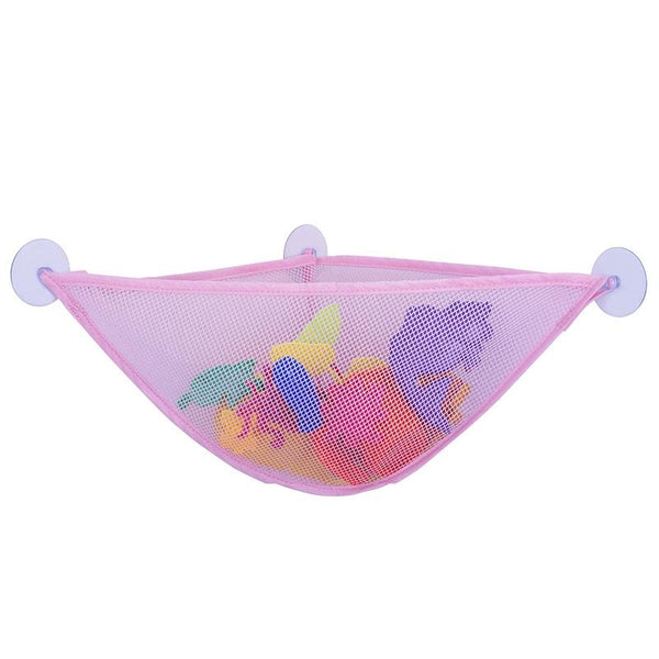Home Bathroom Storage Bag Multifunctional Children Toy Storage Bag(Pink)