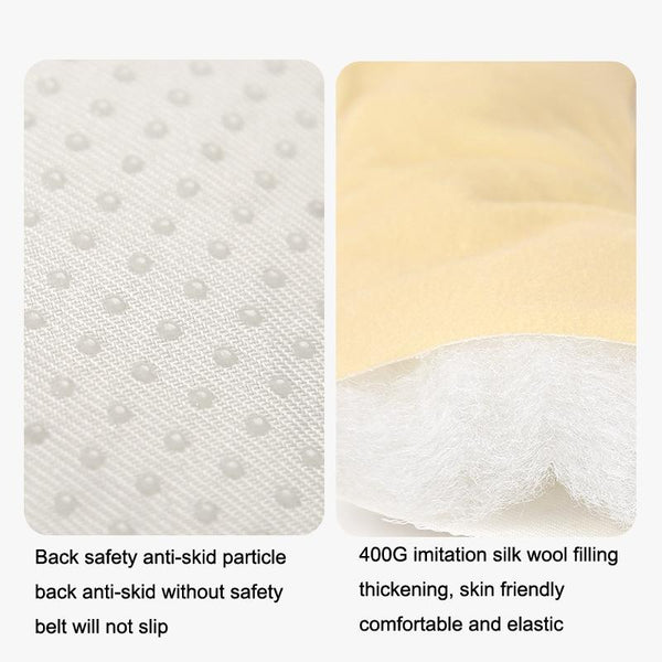 Baby Carriage Cushion Cotton Four Seasons General Purpose Dining Chair Mat(Norwegian Bird)