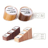 Commodity Price Display Board Tea Set Wine Label Stand, Specification: Beech (Small)