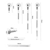 6 In 1 Automatic Water Spray Electric Spin Scrubber 53 Inch Cordless Rechargeable Cleaning Brush