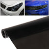 Protective Decoration Bright Surface Car Light Membrane /Lamp Sticker, Size: 195cm x 30cm(Black)