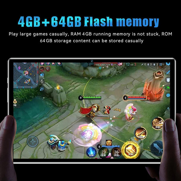 12S Pro 4G LTE Tablet PC, 10.1 inch, 4GB+64GB, Android 8.1  MTK6755 Octa-core 2.0GHz, Support Dual SIM / WiFi / Bluetooth / GPS (Black)