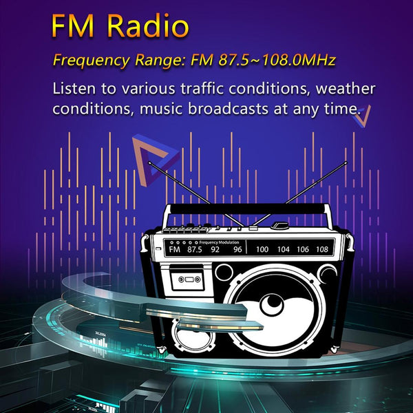 SWM503 Car Radio Receiver MP3 Player with Remote Control, Support FM & Bluetooth & USB & AUX & TF Card