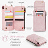 CaseMe Me40 Vertical Multifunctional Shoulder Crossbody Phone Bag(Pink)
