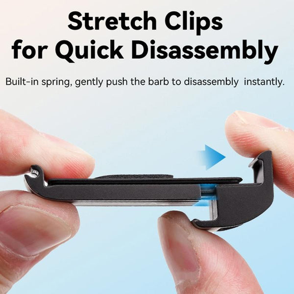 For GoPro Hero11 Black / HERO10 Black /9 Black TELESIN Waterproof Side Cover Easy Removable Charging Cover Port(Black)