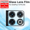 For OnePlus 10 Pro 5G imak Integrated Rear Camera Lens Tempered Glass Film