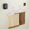 Retractable Indoor And Outdoor Clothes Wall Hanger Magic Drying Rack Balcony Bathroom Invisible Clothesline Wire Rope(White)