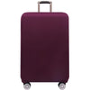 Thickened Wear-resistant Stretch Luggage Dust-proof Protective Cover, Size: M(Purple Red)