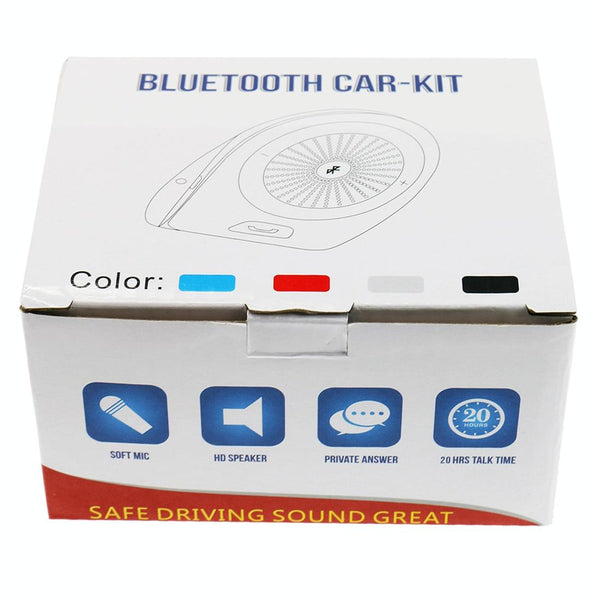 BLS-pro6 Sun Visor Clip Wireless Bluetooth V4.1 Handsfree Car Kit Speaker Speakerphone