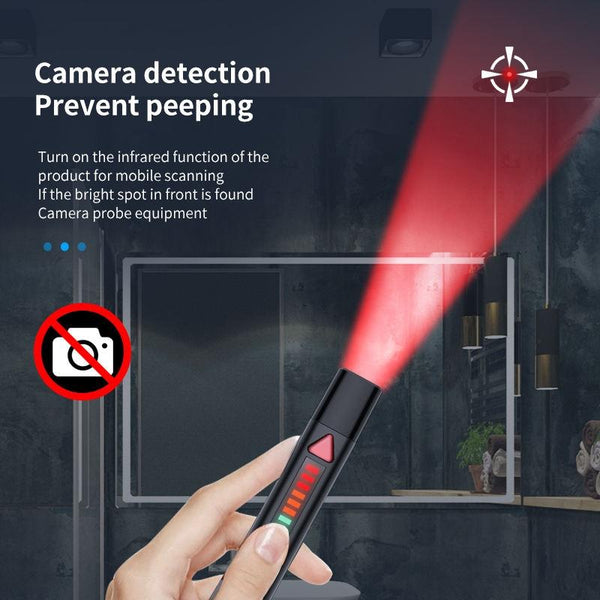 RF Signal Detector & Camera Finder - Anti Spy Bug Detector