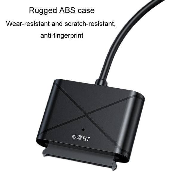 JINGHUA USB3.0 To SATA HDD Adapter Cable For 2.5/3.5 Inch External HDD SSD Hard Drive(30cm)