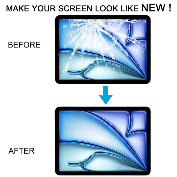 iPad Air 5 (2024) Front Glass Screen Replacement with OCA