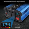 Carmaer 1200W Car Smart Multi-function Digital Display Inverter Household Power Converter, Specification:24V to 220V