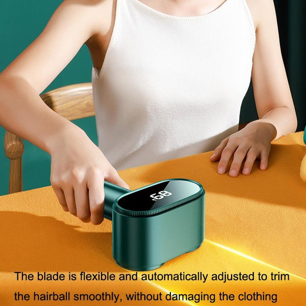 Joyroom GH120 Home Clothing Hairball Trimmer Removes Pilling Without Damaging Clothing With 2 Knife Heads (White)