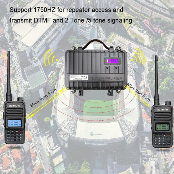 RETEVIS RT85 EU Frequency 136.000-174.000MHz+400.000-470.000MHz 200CHS Dual Band Digital Two Way Radio Handheld Walkie Talkie(Black)