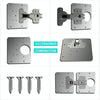 Stainless Steel Hinge Repair Installer, Specification: Single Plate +8 screw