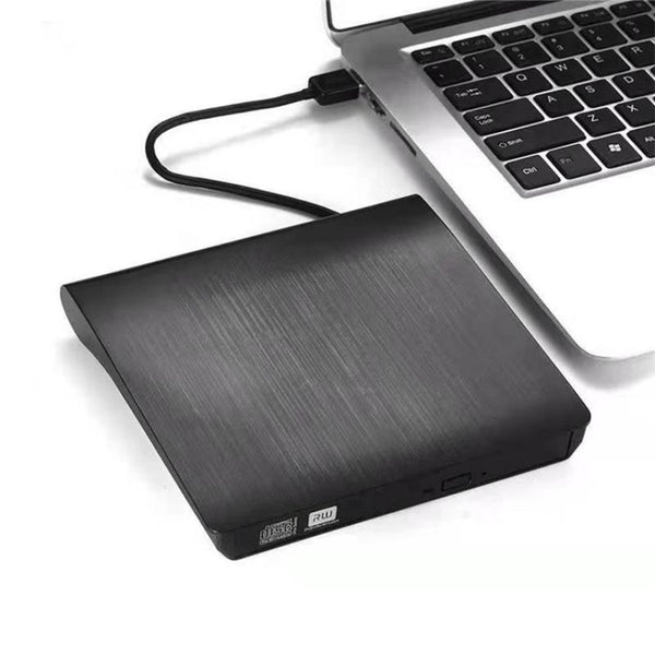 663 High Speed CD DVD Burner USB3.0 Computer Laptop External Optical Drive Burner(White)