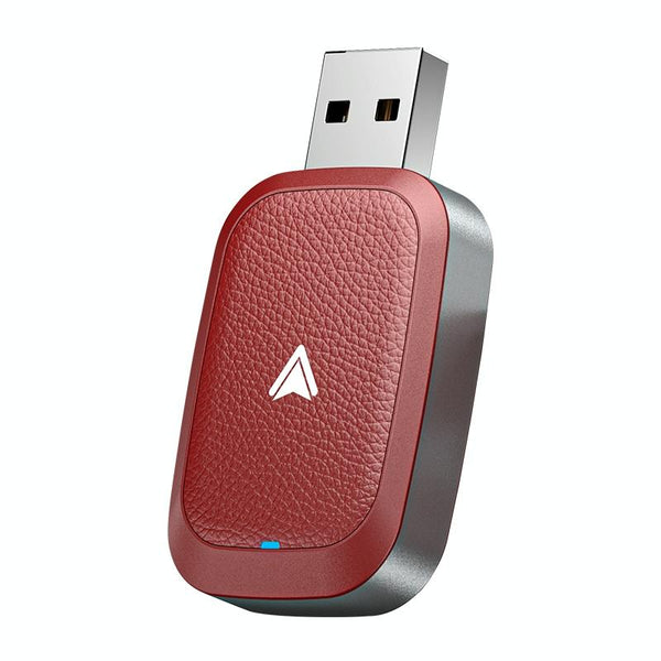 For Android Car Carplay Box Wired to Wireless Auto Adapter(Red)