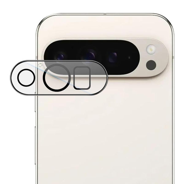 For Google Pixel 9 Pro XL IMAK High Definition Rear Camera Glass Lens Film, Black Eye Design