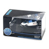 Children 2.4G Wireless Mini Remote Control Boat Toy Electric Hovercraft Water Model(Blue)