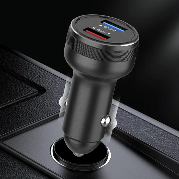 DASH / WARP 30W Car Flash Charger for OnePlus (Black)