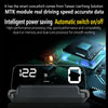 T900 GPS HUD Head-Up Display | Speed, Mileage, Voltage | White