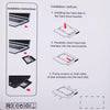 Universal 9 / 9.5mm SATA3 Hard Disk Drive HDD Caddy Adapter Bay Bracket for Notebook(Black)