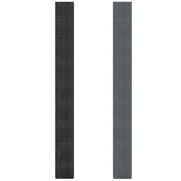 For Garmin Fenix 6 22mm Knitted Nylon Loop Watch Band(Grey)