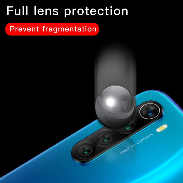 For Xiaomi Redmi Note 8 9D Transparent Rear Camera Lens Protector Tempered Glass Film