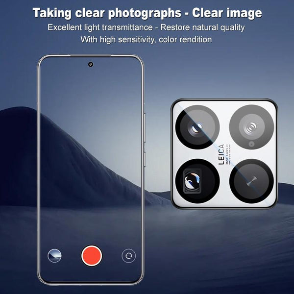 For Xiaomi 15 Pro imak HD Glass Rear Camera Lens Film, Self-positioning Version