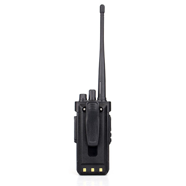 RETEVIS HD1 136-174&400-480MHz&76-107.95MHz 3000CHS Dual Band DMR Digital Waterproof Two Way Radio Handheld Walkie Talkie, EU Plug(Black)