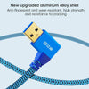 USB 3.0 Female To USB 3.0 Male Side Elbow Extension Cable for USB Disk Mouse / Keyboard / Printer, Length:1m(Left Elbow)