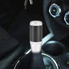 Universal Car Carbon Fiber Metal Gear Shift Knob (Silver)