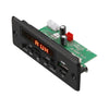 12V Folder Play With Power Amplifier MP3 Decoding Board With Recording Call Loss Motherboard With Bluetooth(Black)