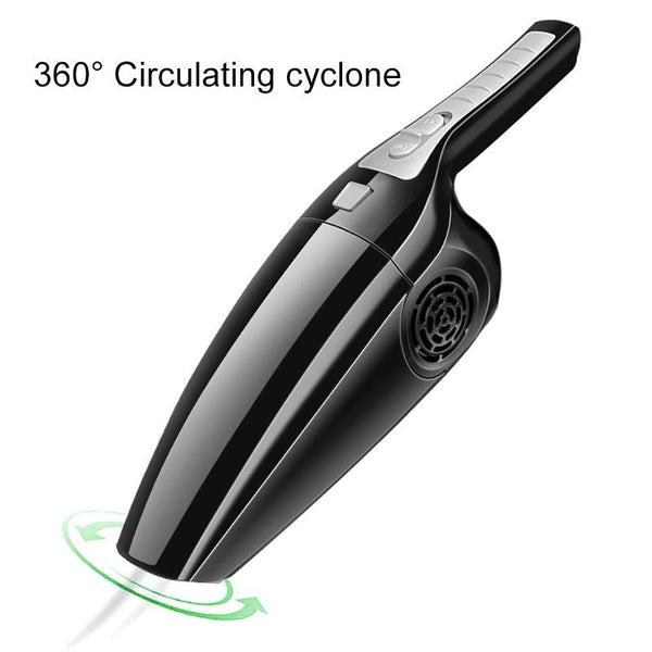 Eighth Generation Car Vacuum Cleaner 120W Wet and Dry Dual-use Strong Suction(Orange)