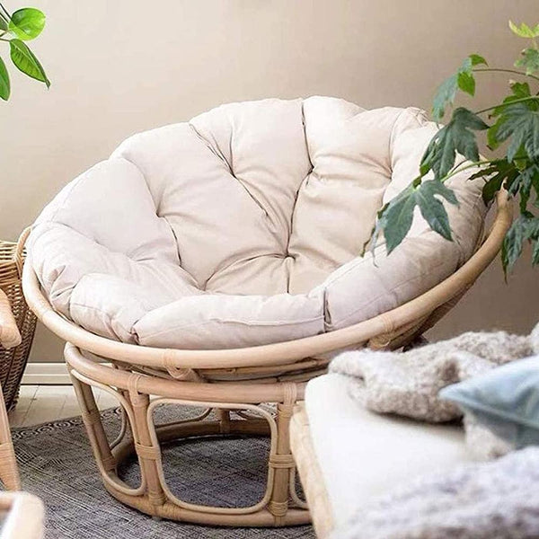 100x100cm Multifunctional Round Thickened Soft Hammock Cradle Cushion(Gray)