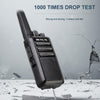 1 Pair RETEVIS RT668 0.5W PMR446 16CHS Two Way Radio Handheld Walkie Talkie, EU Plug(Black)
