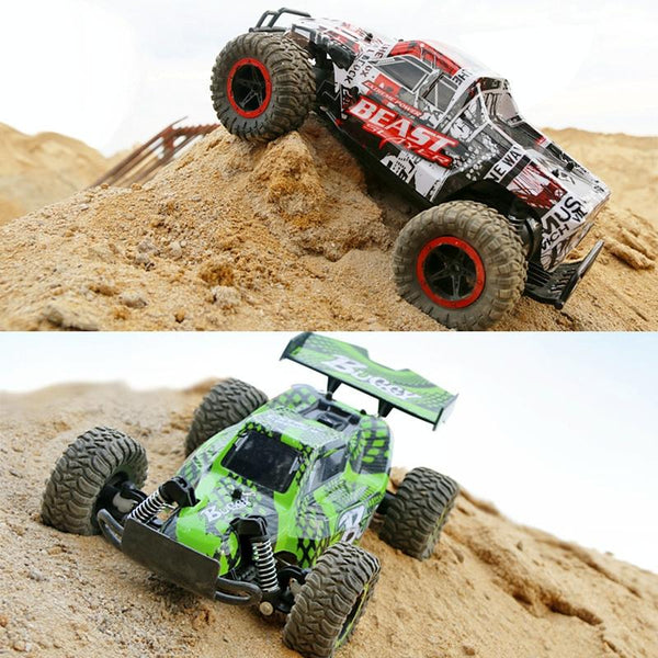 HELIWAY LR-R007 2.4G R/C System 1:16 Wireless Remote Control Drift Off-road Four-wheel Drive Toy Car(Red)