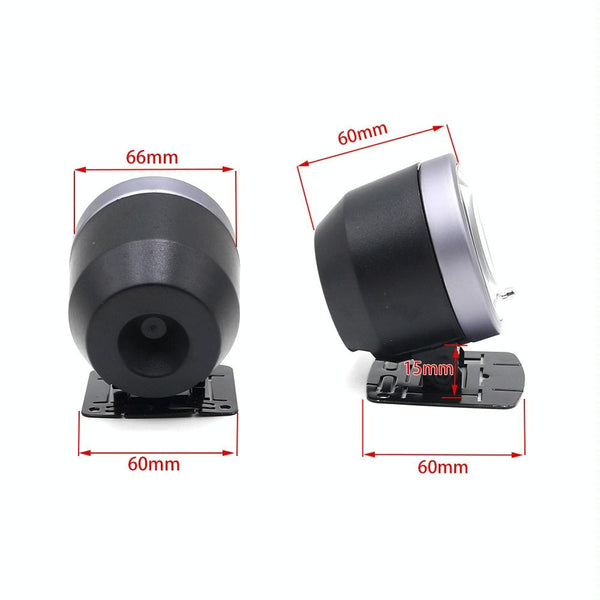 60mm Car Modified 0-3bar Turbocharged Instrument with Bracket