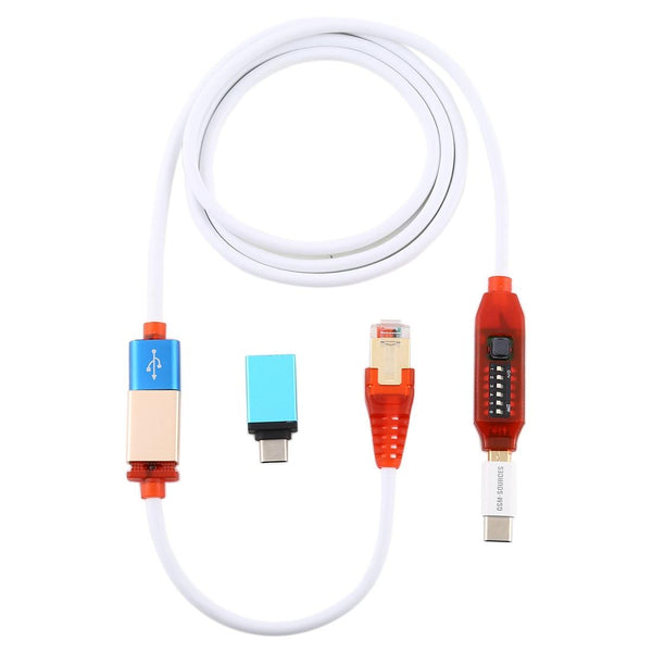 Multi-Function Boot Cable: MTK/SPD, RJ45, Fast Charge, USB-C/Micro USB