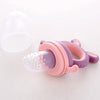 Baby Pacifier Fruit And Vegetable Auxiliary Feeder Baby Bites Feeder Nipples, Color: Medium Purple
