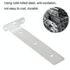 150mm 5.5mm Thick Stainless Steel Triangular Bracket Bookshelf Partition Plate