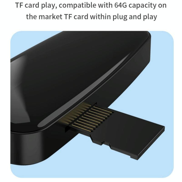 M03 Fingerprint Touch Stereo Aux Wireless Adapter Bluetooth 5.2 Audio Receiver Transmitter