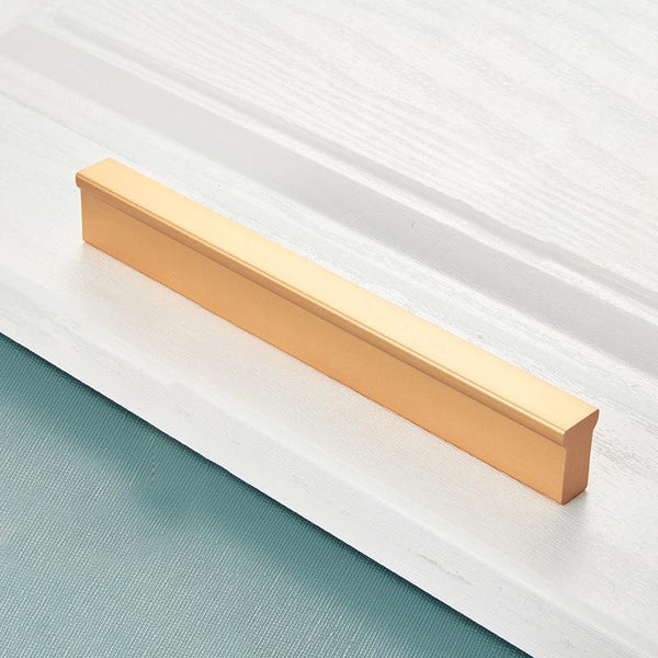 2778-128 Modern Simple Cabinet Door Handle Drawer Wardrobe Handle (Gold)