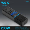Car Inverter 12v/24v To 220v Household Power Converter Multi-Function Car Socket, Specification:V20-C For Cars