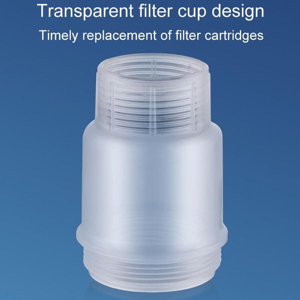 Household Washing Machine Electrical Water Heater Water Purification Filter With 6 Cartridges, Style: Faucet Filter