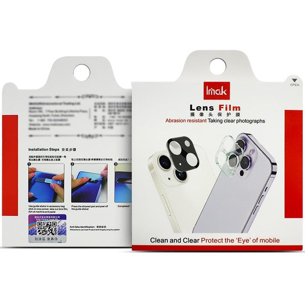 For Honor X60 Pro 2 PCS/Set IMAK HD Glass Rear Camera Lens Film