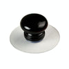 Hole-free Wardrobe Handles Drawer Glass Door Adhesive Household Round Handle, Spec: O
