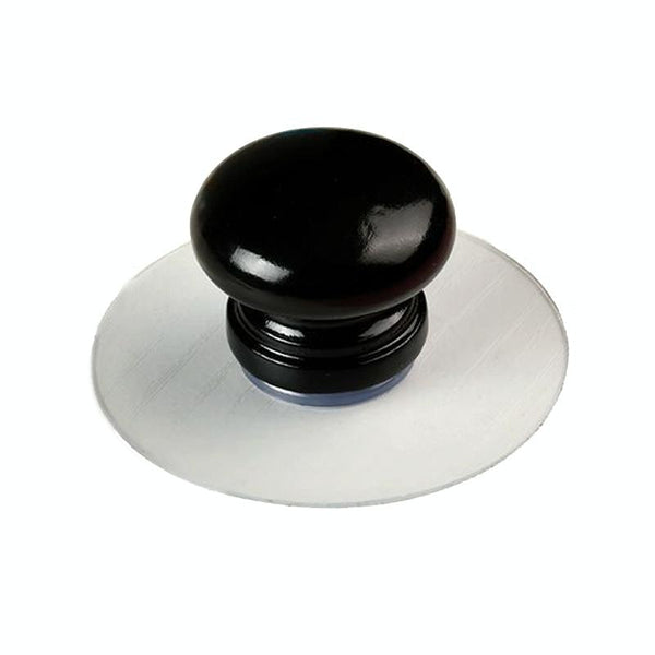 Hole-free Wardrobe Handles Drawer Glass Door Adhesive Household Round Handle, Spec: O