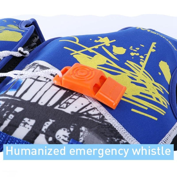 MANNER QP2014 Children Buoyancy Aid Swim Jacket Snorkeling Vest, Size:S(Blue)